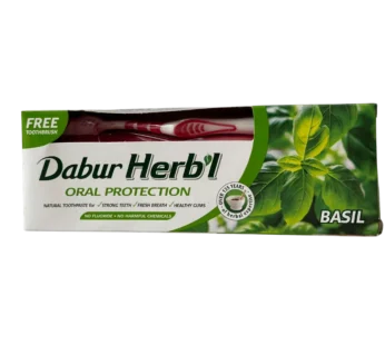 Dabur Herb’l Oral Protection Basil Toothpaste