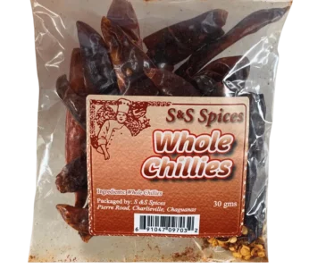 S&S Spices Whole Chillies 30g