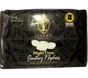 Goddess NighttimeSanitary Napkins 16 Pack