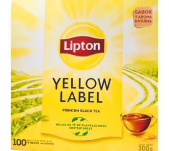 Lipton Yellow Label Premium Black Tea (100 Bags) 200g