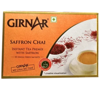 Girnar Saffron Chai Instant Tea Premix (10 Sachets)