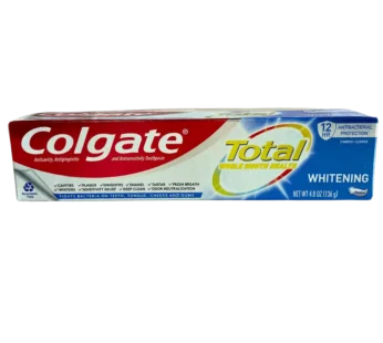 Colgate Total Whitening Toothpaste 4.8oz