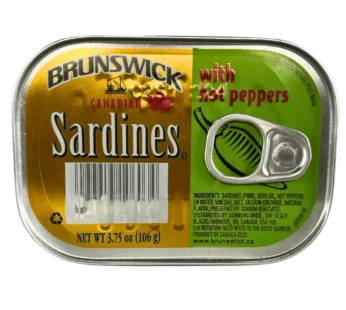 Brunswick Sardine with Hot Peppers 106g