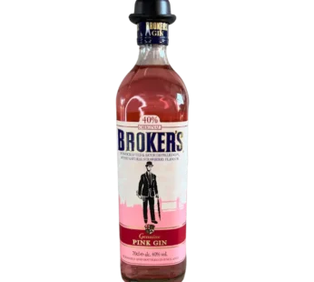 Broker’s Pink Gin 70cl