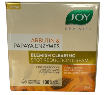 Joy Arbutin & Papaya Enzymes Blemish Clearing Spot Reduction Cream 50ml